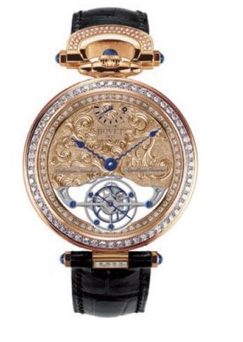 Bovet Amadeo Fleurier Grand Complications Fleurier 7-Day Tourbillon Reversed Hand-Fitting AIF0T005-SD1235 Replica watch